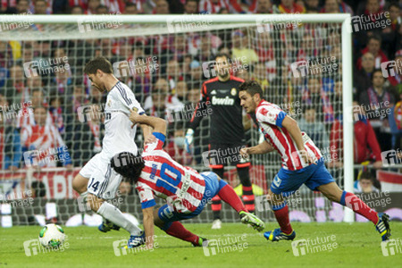 Real Madrid CF gegen Club Atlético de Madrid Pokalfinale, Madrid