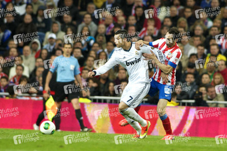 Real Madrid CF gegen Club Atlético de Madrid Pokalfinale, Madrid