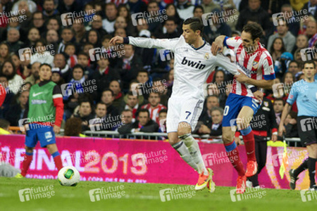 Real Madrid CF gegen Club Atlético de Madrid Pokalfinale, Madrid