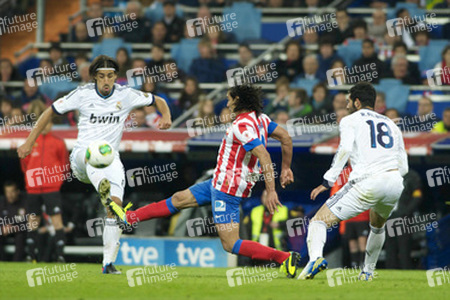 Real Madrid CF gegen Club Atlético de Madrid Pokalfinale, Madrid