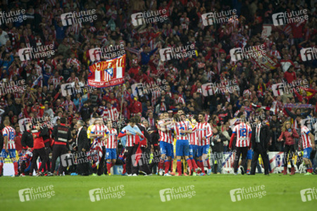 Real Madrid CF gegen Club Atlético de Madrid Pokalfinale, Madrid