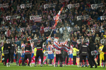 Real Madrid CF gegen Club Atlético de Madrid Pokalfinale, Madrid