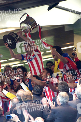 Real Madrid CF gegen Club Atlético de Madrid Pokalfinale, Madrid