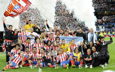 Real Madrid CF gegen Club Atlético de Madrid Pokalfinale, Madrid