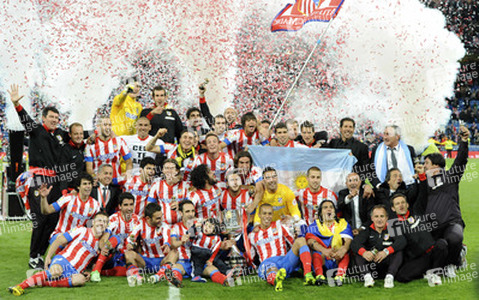 Real Madrid CF gegen Club Atlético de Madrid Pokalfinale, Madrid