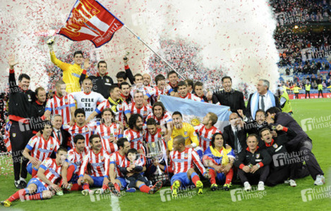 Real Madrid CF gegen Club Atlético de Madrid Pokalfinale, Madrid