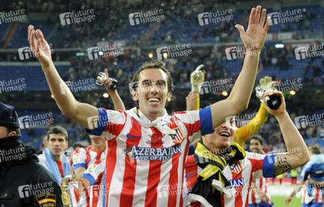 Real Madrid CF gegen Club Atlético de Madrid Pokalfinale, Madrid