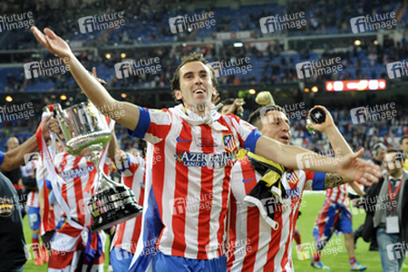 Real Madrid CF gegen Club Atlético de Madrid Pokalfinale, Madrid
