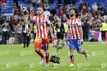 Real Madrid CF gegen Club Atlético de Madrid Pokalfinale, Madrid