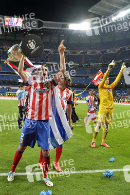Real Madrid CF gegen Club Atlético de Madrid Pokalfinale, Madrid
