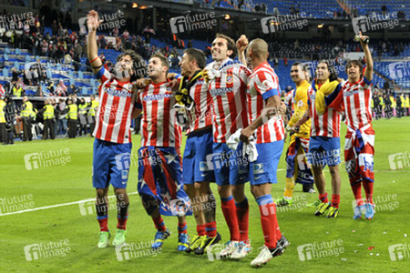 Real Madrid CF gegen Club Atlético de Madrid Pokalfinale, Madrid