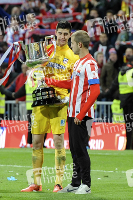 Real Madrid CF gegen Club Atlético de Madrid Pokalfinale, Madrid
