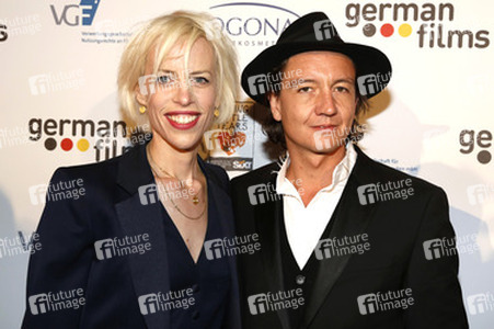 Katja Eichinger mit Freund Anthony James