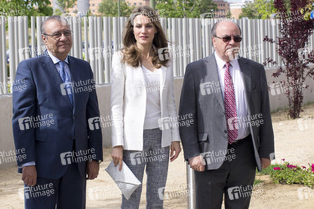 Princess Letizia nescuht die Aprocor Stiftung, Madrid