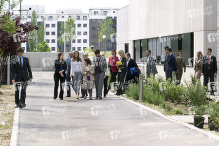 Princess Letizia nescuht die Aprocor Stiftung, Madrid