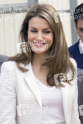 Princess Letizia nescuht die Aprocor Stiftung, Madrid