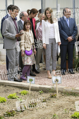 Princess Letizia nescuht die Aprocor Stiftung, Madrid