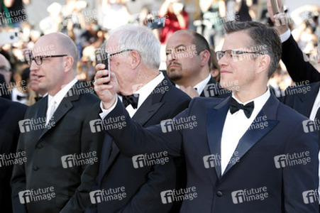 Steven Soderbergh, Jerry Weintraub, Matt Damon