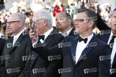 Steven Soderbergh, Jerry Weintraub, Matt Damon