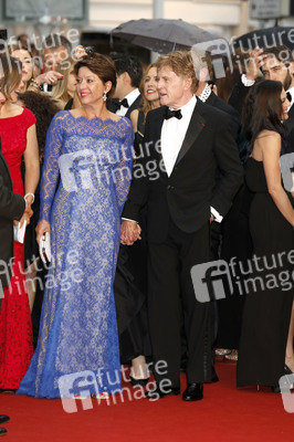 Robert Redford mit Gattin Sibylle Szaggars
