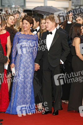 Robert Redford mit Gattin Sibylle Szaggars