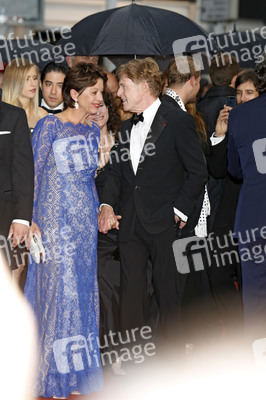 Robert Redford mit Gattin Sibylle Szaggars