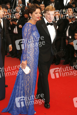 Robert Redford mit Gattin Sibylle Szaggars