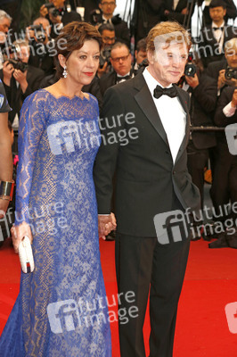 Robert Redford mit Gattin Sibylle Szaggars