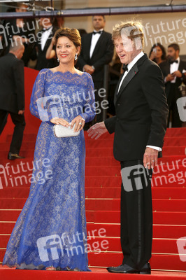 Robert Redford mit Gattin Sibylle Szaggars