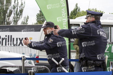 Polizei-Demonstration gegen das Pfefferspray-Verbot, Berlin
