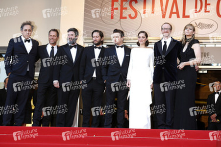 Darius Khondji, Gast, Anthony Katagas, Greg Shapiro, Jeremy Renner, Marion Cotillard, James Gray und Gattin Alexandra Dickson Gray