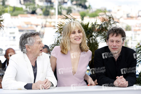 Roman Polanski, Emmanuelle Seigner, Mathieu Amalric