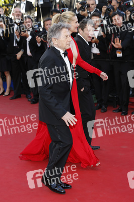 Roman Polanski, Emmanuelle Seigner, Mathieu Amalric