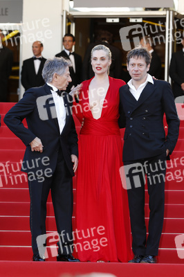 Roman Polanski, Emmanuelle Seigner, Mathieu Amalric