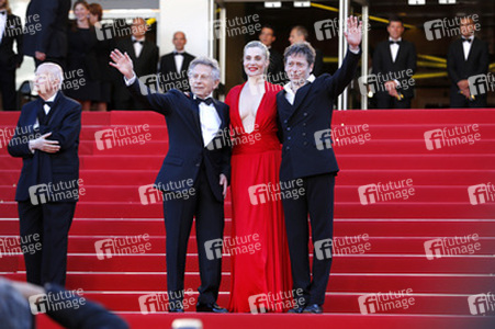 Roman Polanski, Emmanuelle Seigner, Mathieu Amalric