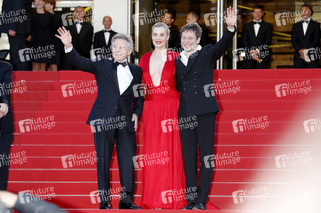 Roman Polanski, Emmanuelle Seigner, Mathieu Amalric