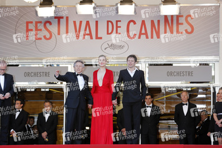 Roman Polanski, Emmanuelle Seigner, Mathieu Amalric