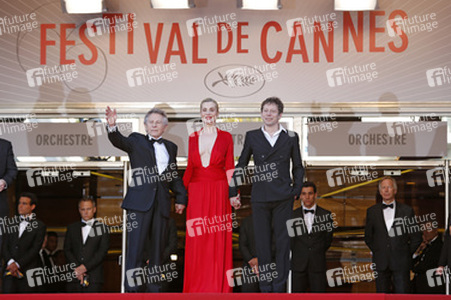 Roman Polanski, Emmanuelle Seigner, Mathieu Amalric