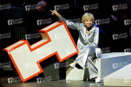 'Hilde Knef - Der Teufel und die Diva' Fotoprobe, Berlin