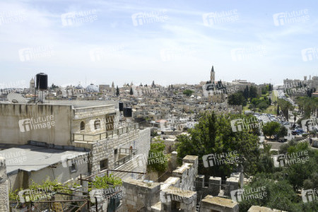 Blick auf die Altstadt von Jerusalem