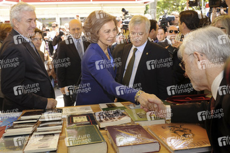 Königin Sophia eröffnet Buchmesse, Madrid