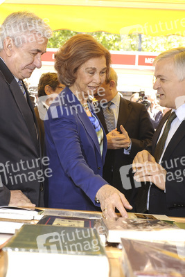 Königin Sophia eröffnet Buchmesse, Madrid