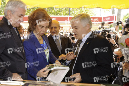 Königin Sophia eröffnet Buchmesse, Madrid
