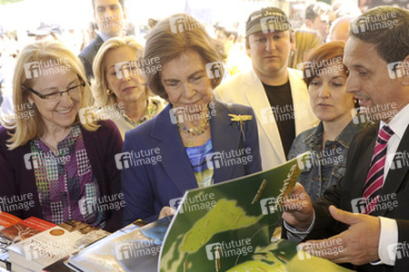 Königin Sophia eröffnet Buchmesse, Madrid