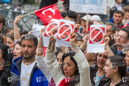 Solidaritäts-Demonstration für die Aufständischen in Istanbul