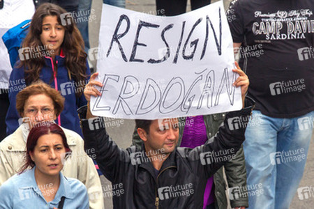 Solidaritäts-Demonstration für die Aufständischen in Istanbul