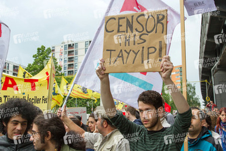 Solidaritäts-Demonstration für die Aufständischen in Istanbul