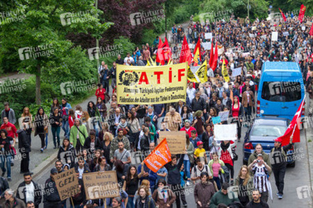 Solidaritäts-Demonstration für die Aufständischen in Istanbul