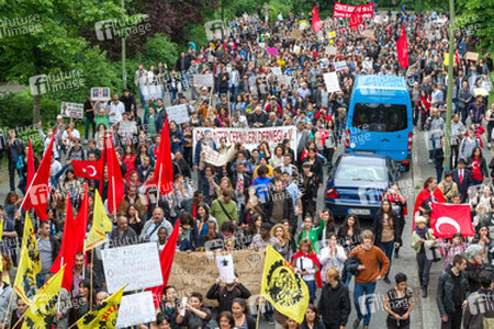 Solidaritäts-Demonstration für die Aufständischen in Istanbul