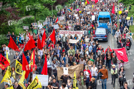 Solidaritäts-Demonstration für die Aufständischen in Istanbul